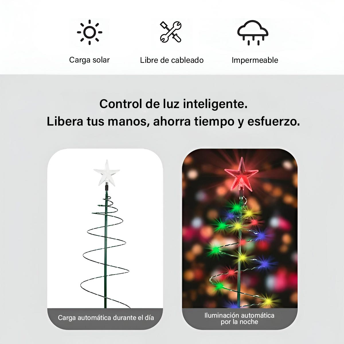 Arbol de navidad espiral
