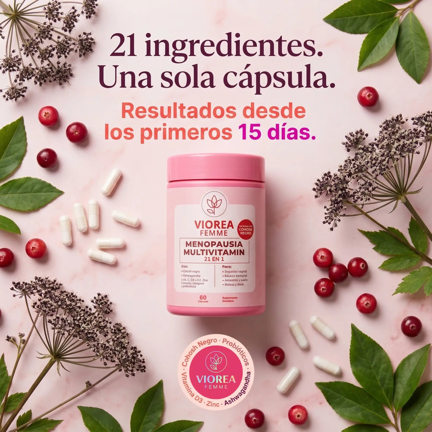 Multivitamínico 21 en 1 | x60 UND